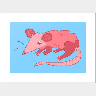 Pink Possum Posters and Art